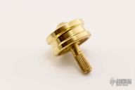 Brass Spinning Top with Carbide Ball