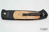 Brend Auto #1 1107 - Black w/ Maple Burl
