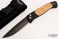 Brend Auto #1 1107 - Black w/ Maple Burl