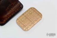 Bronze Skull Worry Stone