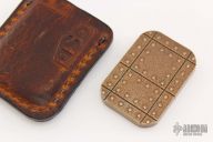 Bronze Skull Worry Stone