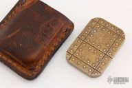 Bronze Skull Worry Stone