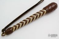 Brown/White Leather Spring Sap