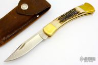 Buck 110 - Custom Sambar Stag