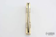 Buck 110 - Engraved and Scrimshawed Mammoth Ivory