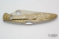 C07s Police - Turquoise/MOP - Engraved