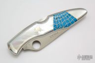 C07s Police - Turquoise/MOP - Engraved