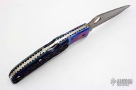 C10JBBP2 Endura Damascus - Blue Jigged Bone