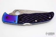 C10JBBP2 Endura Damascus - Blue Jigged Bone