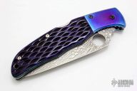 C10JBBP2 Endura Damascus - Blue Jigged Bone