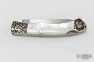 Cable Damascus Lockback #001