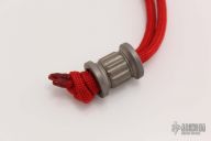 Candy Bead - Etched Titanium