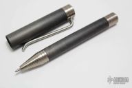 Carbon Fiber and Titanium Pen w/ Spike