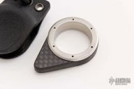 Carbon Fiber Ring Necklace