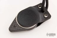 Carbon Fiber Ring Necklace