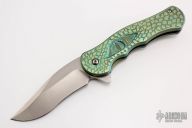 Carved Dorado Flipper "Dragon Eye"