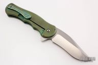 Carved Dorado Flipper "Dragon Eye"