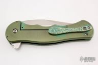 Carved Dorado Flipper "Dragon Eye"