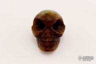 Carved Jade Skull