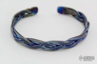 Celtic 2x2 Twist Bracelet - Titanium