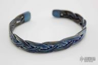 Celtic 2x2 Twist Bracelet - Titanium