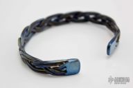 Celtic 2x2 Twist Bracelet - Titanium