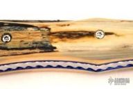 Royal Dagger - Damascus & Mammoth Ivory