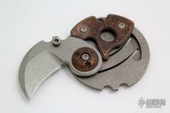 Coin Claw - Antiqued Copper