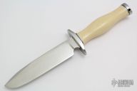 Columbian 5 - 1980's Ivory Paper Micarta