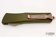 Combat Troodon - Clip Point Bronze DLC Stonewash - OD Green