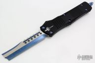 Combat Troodon - Hellhound Straight Razor Damascus
