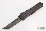 Combat Troodon - Hellhound Tanto Spirograph Damascus