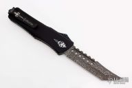 Combat Troodon - Hellhound Tanto Spirograph Damascus