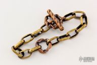 Copper and Bronze Bracelet - Small