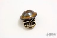 Copper and Sterling Bruiser Doughboy Bead