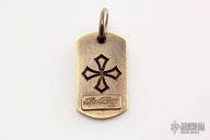 Crusader Lion Dogtag