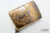 Custom Brass Skull Zippo