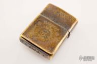 Custom Brass Skull Zippo