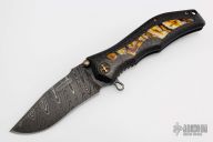 Custom Damascus Gun Hammer