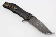 Custom Damascus Gun Hammer