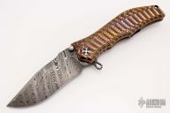 Custom Damascus Gun Hammer Mini