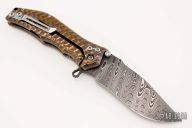 Custom Damascus Gun Hammer Mini