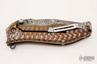 Custom Damascus Gun Hammer Mini