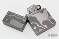 Custom Damascus Lighter - Zippo Insert