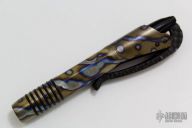 Custom Siphon II - Flamed Titanium and LSCF Lever