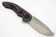 Dagger Grind Framelock Flipper - 3.75"