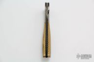 Damascus & Mammoth Ivory Folder