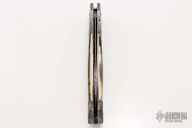 Damascus & Mammoth Ivory Lockback Auto