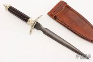 Damascus and Ebony Dagger