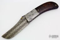 Damascus and Ironwood Folder